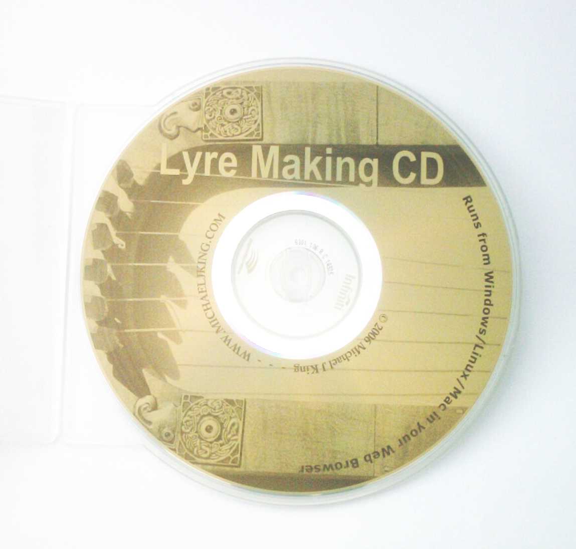 This lightscribe cd was burned using the free software available using the ubuntu linux system, a great alternative to windows cd