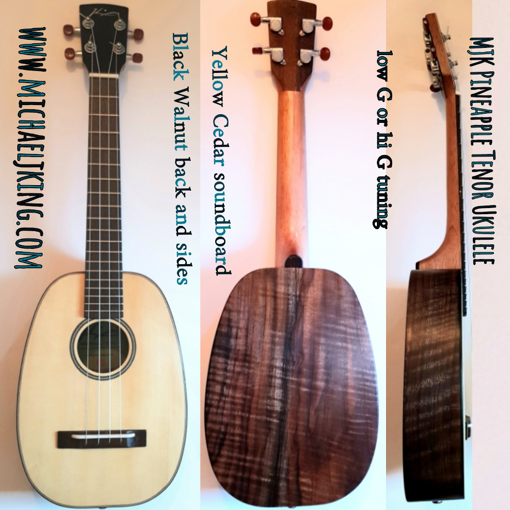 specs of pineapple tenor ukulele